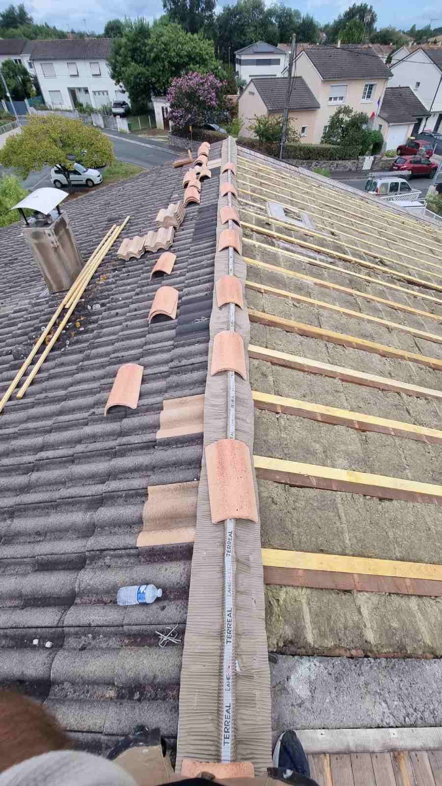 Avant travaux de zinguerie à Bordeaux